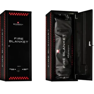 Wall storage cabinet for Fire Blanket storage